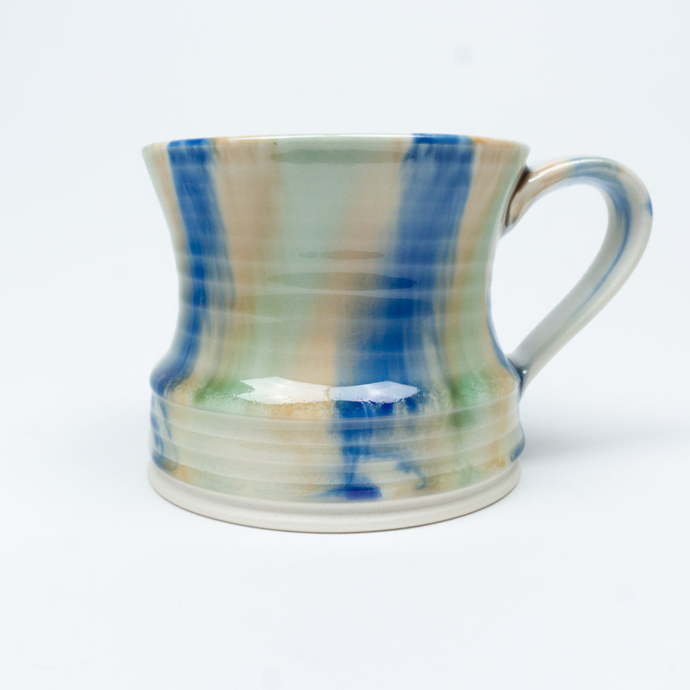 Fluxware Beaker Mug w Angled Wash Pattern